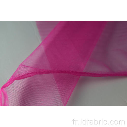 Tissu de maille de teinture de scintillement 100% polyester